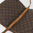LOUIS VUITTON Monogram Saumur 30 Shoulder Bag M42256 LV Auth gh2324-23