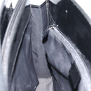 GUCCI Tote Bag Patent Black Silver 001 3264 Auth gh2325-18