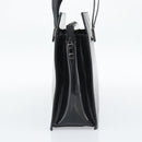GUCCI Tote Bag Patent Black Silver 001 3264 Auth gh2325-4