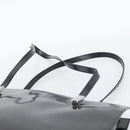 GUCCI Tote Bag Patent Black Silver 001 3264 Auth gh2325-8