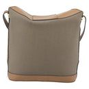Christian Dior Shoulder Bag PVC Leather Beige Gold Tone Auth gh2327-3
