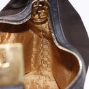 GUCCI Shoulder Bag Suede Brown Gold Tone 001 3814 Auth gh2328-19