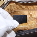 GUCCI Shoulder Bag Suede Brown Gold Tone 001 3814 Auth gh2328-12