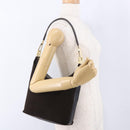 GUCCI Shoulder Bag Suede Brown Gold Tone 001 3814 Auth gh2328-23
