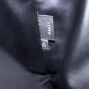 BALLY Hand Bag Leather Gray Gold Tone Auth gh2329-24