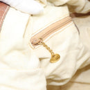 GUCCI Bamboo Hand Bag Leather 2way Brown Gold Tone Auth gh2330-20