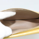 LOUIS VUITTON Monogram Vernis Motto Accessory Pouch Beige M91136 LV Auth gh2331A-11