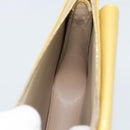 LOUIS VUITTON Monogram Vernis Motto Accessory Pouch Beige M91136 LV Auth gh2331A-18