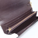 LOUIS VUITTON Monogram Vernis Portefeiulle Sarah Chain M90088 LV Auth gh2334V-8