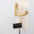 LOUIS VUITTON Monogram Vernis Portefeiulle Sarah Chain M90088 LV Auth gh2334V-23