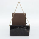 LOUIS VUITTON Monogram Vernis Portefeiulle Sarah Chain M90088 LV Auth gh2334V-12