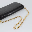 LOUIS VUITTON Monogram Vernis Portefeiulle Sarah Chain M90088 LV Auth gh2334V-7