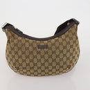 GUCCI GG Canvas Shoulder Bag Hand Bag 3 Set Beige Pink Silver Auth gh2336-16