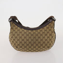 GUCCI GG Canvas Shoulder Bag Hand Bag 3 Set Beige Pink Silver Auth gh2336-17