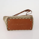 GUCCI GG Canvas Shoulder Bag Hand Bag 3 Set Beige Pink Silver Auth gh2336-7