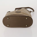 FENDI Zucchino Shoulder Bag PVC Leather 2 Set Brown Gold Tone Auth gh2337-7
