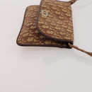 CELINE Dior Trotter Macadam Shoulder Bag Canvas PVC 2 Set Brown Red Auth gh2338-12