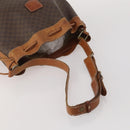 CELINE Dior Trotter Macadam Shoulder Bag Canvas PVC 2 Set Brown Red Auth gh2338-5