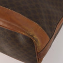 CELINE Dior Trotter Macadam Shoulder Bag Canvas PVC 2 Set Brown Red Auth gh2338-8