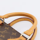 LOUIS VUITTON Monogram Sac Triangle Hand Bag M51360 LV Auth gh2339A-8