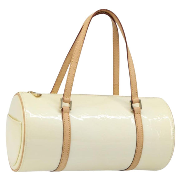 LOUIS VUITTON Monogram Vernis Bedford Hand Bag Perle M91006 LV Auth gh2340V