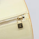 LOUIS VUITTON Monogram Vernis Bedford Hand Bag Perle M91006 LV Auth gh2340V-18