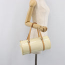 LOUIS VUITTON Monogram Vernis Bedford Hand Bag Perle M91006 LV Auth gh2340V-22