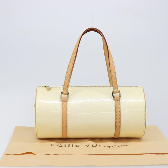 LOUIS VUITTON Monogram Vernis Bedford Hand Bag Perle M91006 LV Auth gh2340V