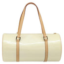 LOUIS VUITTON Monogram Vernis Bedford Hand Bag Perle M91006 LV Auth gh2340V-2