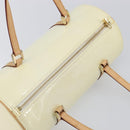 LOUIS VUITTON Monogram Vernis Bedford Hand Bag Perle M91006 LV Auth gh2340V-6