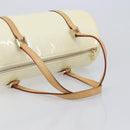 LOUIS VUITTON Monogram Vernis Bedford Hand Bag Perle M91006 LV Auth gh2340V-8