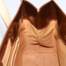 LOUIS VUITTON Monogram Vernis Reade PM Hand Bag Bronze M91146 LV Auth gh2341V-18
