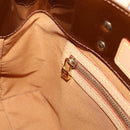 LOUIS VUITTON Monogram Vernis Reade PM Hand Bag Bronze M91146 LV Auth gh2341V-20
