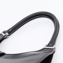 GUCCI Jackie Hand Bag Leather Black Silver 002 1067 Auth gh2346-8