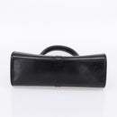 GUCCI Jackie Hand Bag Leather Black Silver 002 1067 Auth gh2346-9