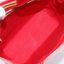LOUIS VUITTON Monogram Vernis Reade MM Hand Bag Red M91086 LV Auth gh2348-11