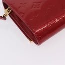 LOUIS VUITTON Monogram Vernis Clutch Ana Bag Rose Andian M90092 LV Auth gh2351-18
