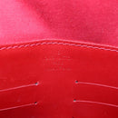 LOUIS VUITTON Monogram Vernis Clutch Ana Bag Rose Andian M90092 LV Auth gh2351-24