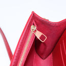 LOUIS VUITTON Monogram Vernis Clutch Ana Bag Rose Andian M90092 LV Auth gh2351-27