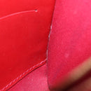 LOUIS VUITTON Monogram Vernis Clutch Ana Bag Rose Andian M90092 LV Auth gh2351-12