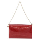 LOUIS VUITTON Monogram Vernis Clutch Ana Bag Rose Andian M90092 LV Auth gh2351-2