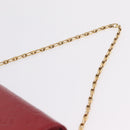 LOUIS VUITTON Monogram Vernis Clutch Ana Bag Rose Andian M90092 LV Auth gh2351-14
