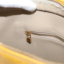 LOUIS VUITTON Monogram Vernis Houston Hand Bag Beige M91004 LV Auth gh2356-22