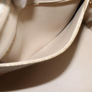 LOUIS VUITTON Monogram Vernis Houston Hand Bag Beige M91004 LV Auth gh2356-23