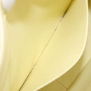 LOUIS VUITTON Monogram Vernis Columbus Tote Bag Lime Yellow M91047 Auth gh2358-25