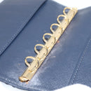 LOUIS VUITTON Monogram Mini Agenda PM Day Planner Cover Blue R20910 Auth gh2363-10