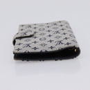 LOUIS VUITTON Monogram Mini Agenda PM Day Planner Cover Blue R20910 Auth gh2363-5