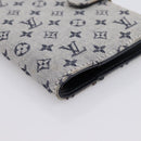 LOUIS VUITTON Monogram Mini Agenda PM Day Planner Cover Blue R20910 Auth gh2363-15