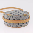 LOUIS VUITTON Monogram Mini Jeanne PM Shoulder Bag Blue M92001 LV Auth gh2364V-7