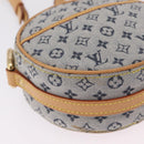 LOUIS VUITTON Monogram Mini Jeanne PM Shoulder Bag Blue M92001 LV Auth gh2364V-17